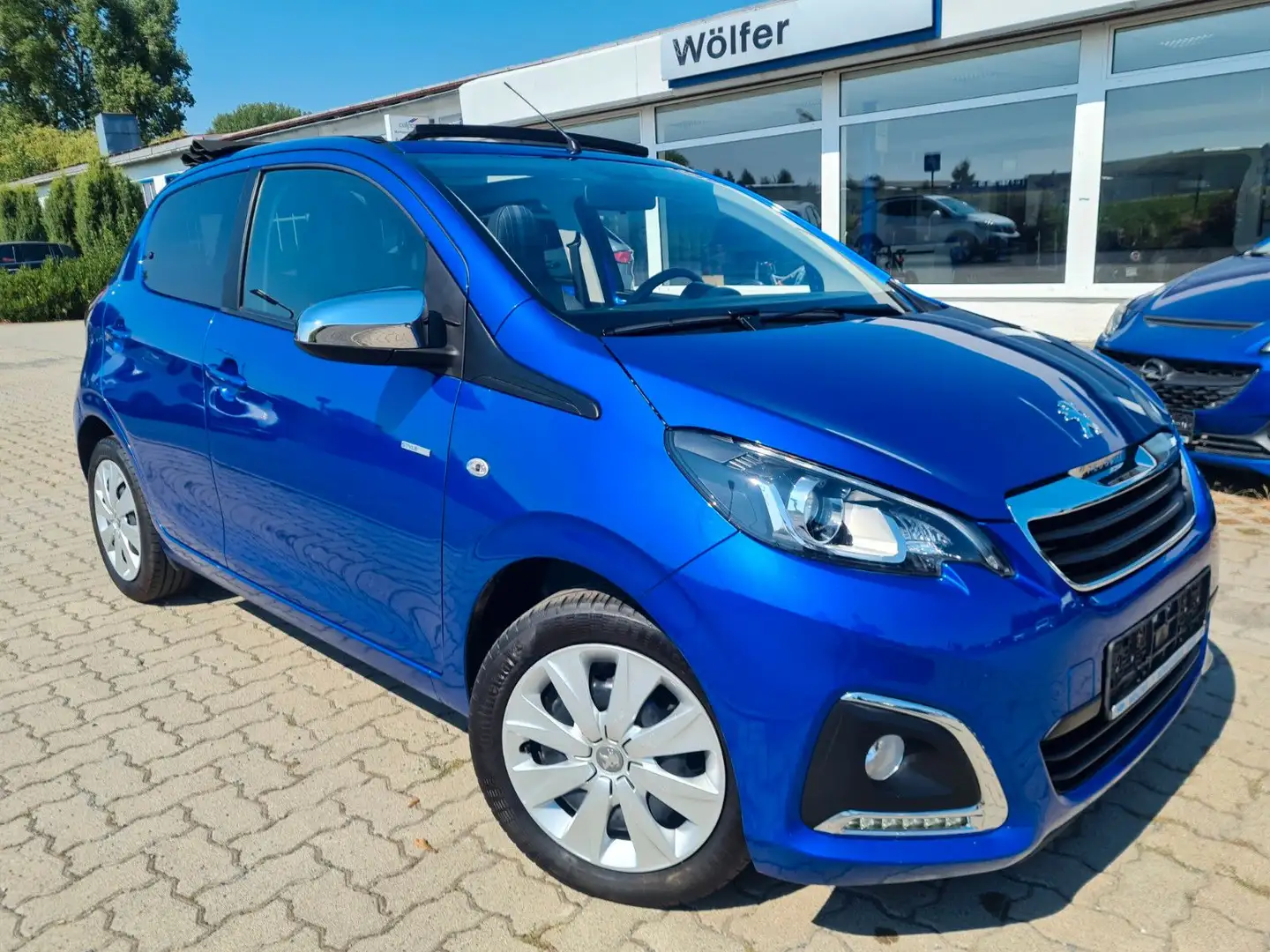 Peugeot 108 TOP Style Faltdach Kamera Sitzheiz. +WR Blau - 1