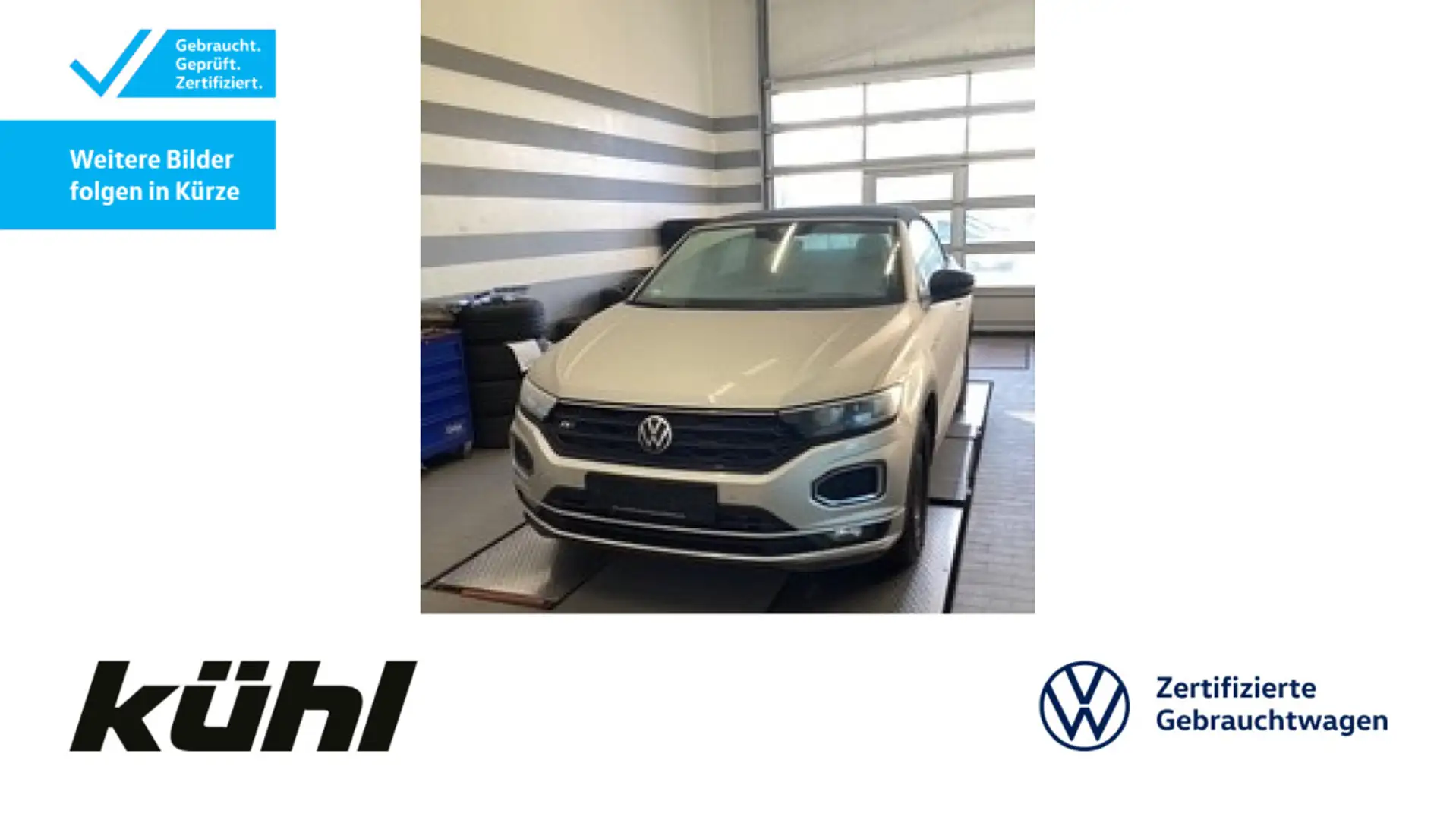 Volkswagen T-Roc 1.5 TSI DSG R-Line Black Style,L Silber - 1