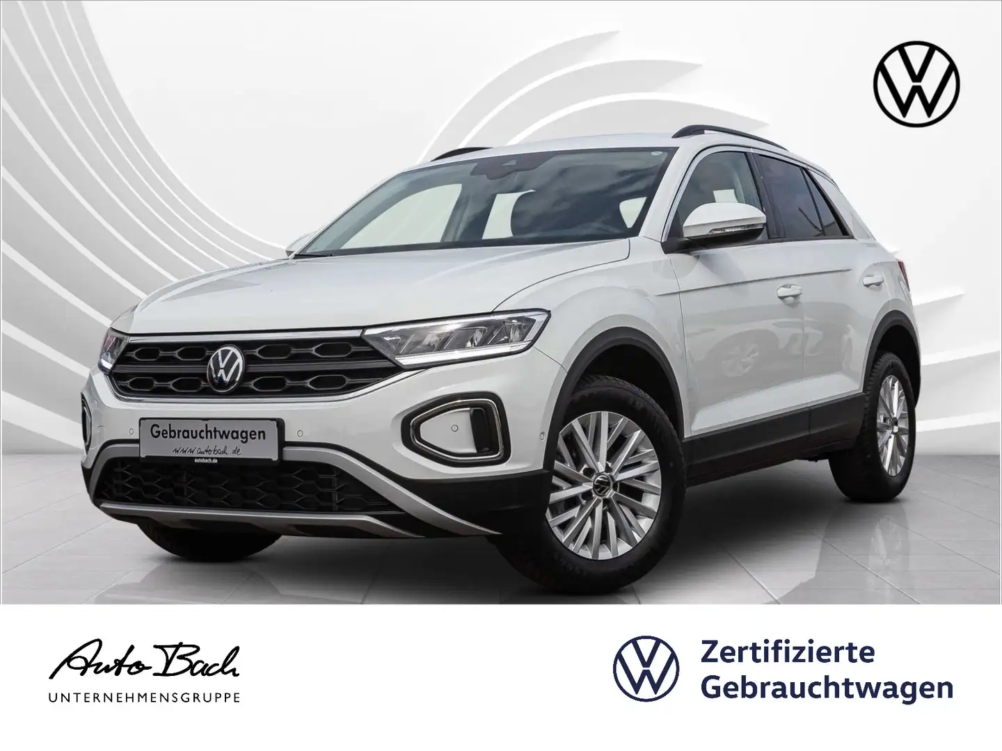 Volkswagen T-Roc 1.0 TSI "Life" Navi LED Digital Cockpit EP Weiß - 1