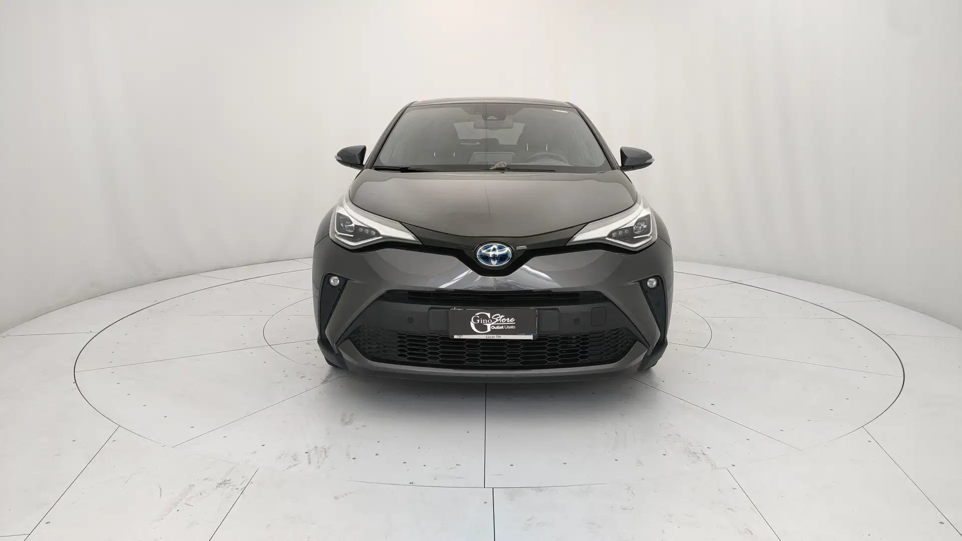Toyota C-HR 1.8h Lounge e-cvt Grigio - 2