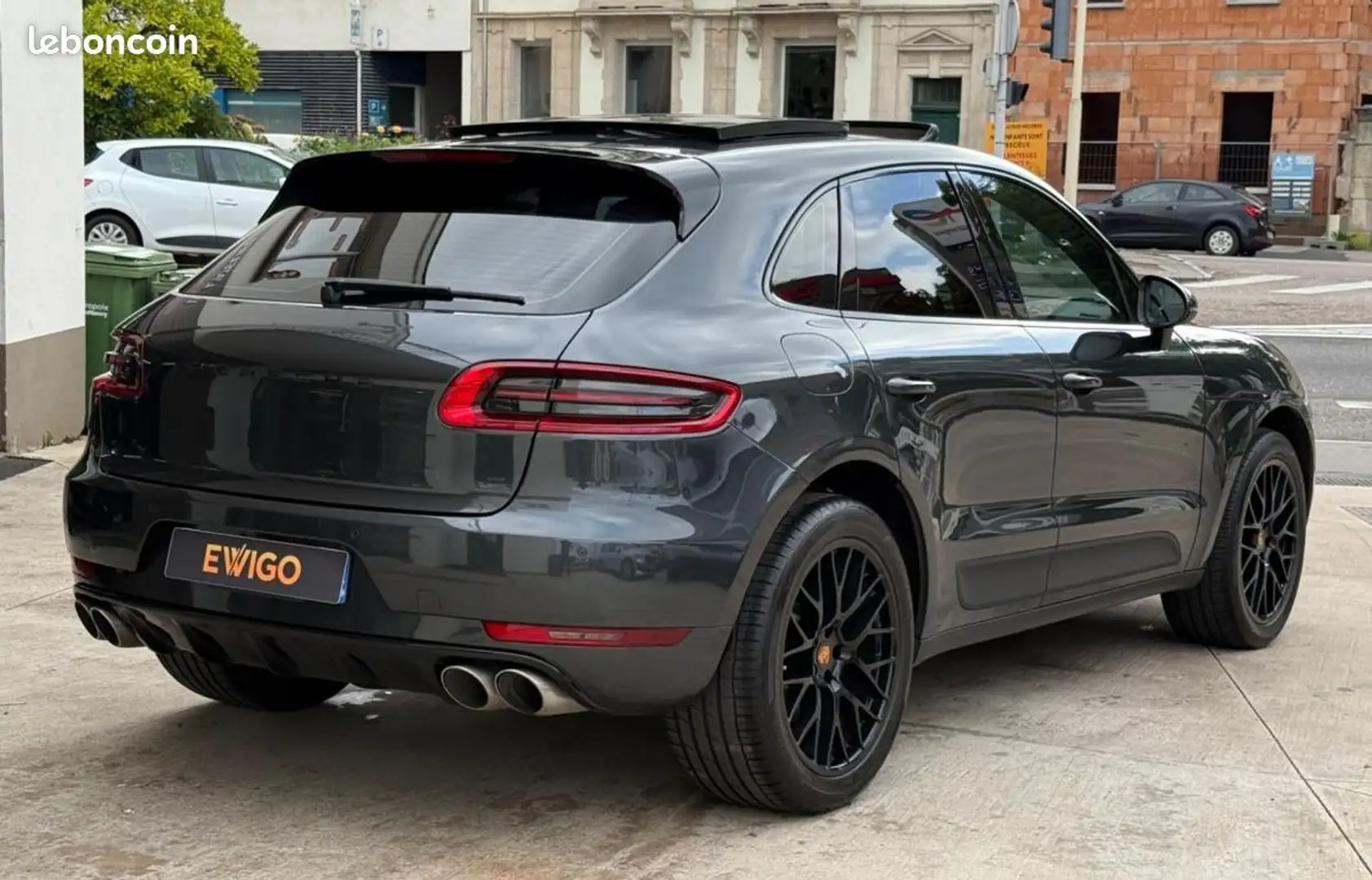 Porsche Macan 3.0 V6 S DIESEL 258 PDK %2B TOIT OUVRANT PDLS CAMERA CARPLAY Gris - 2