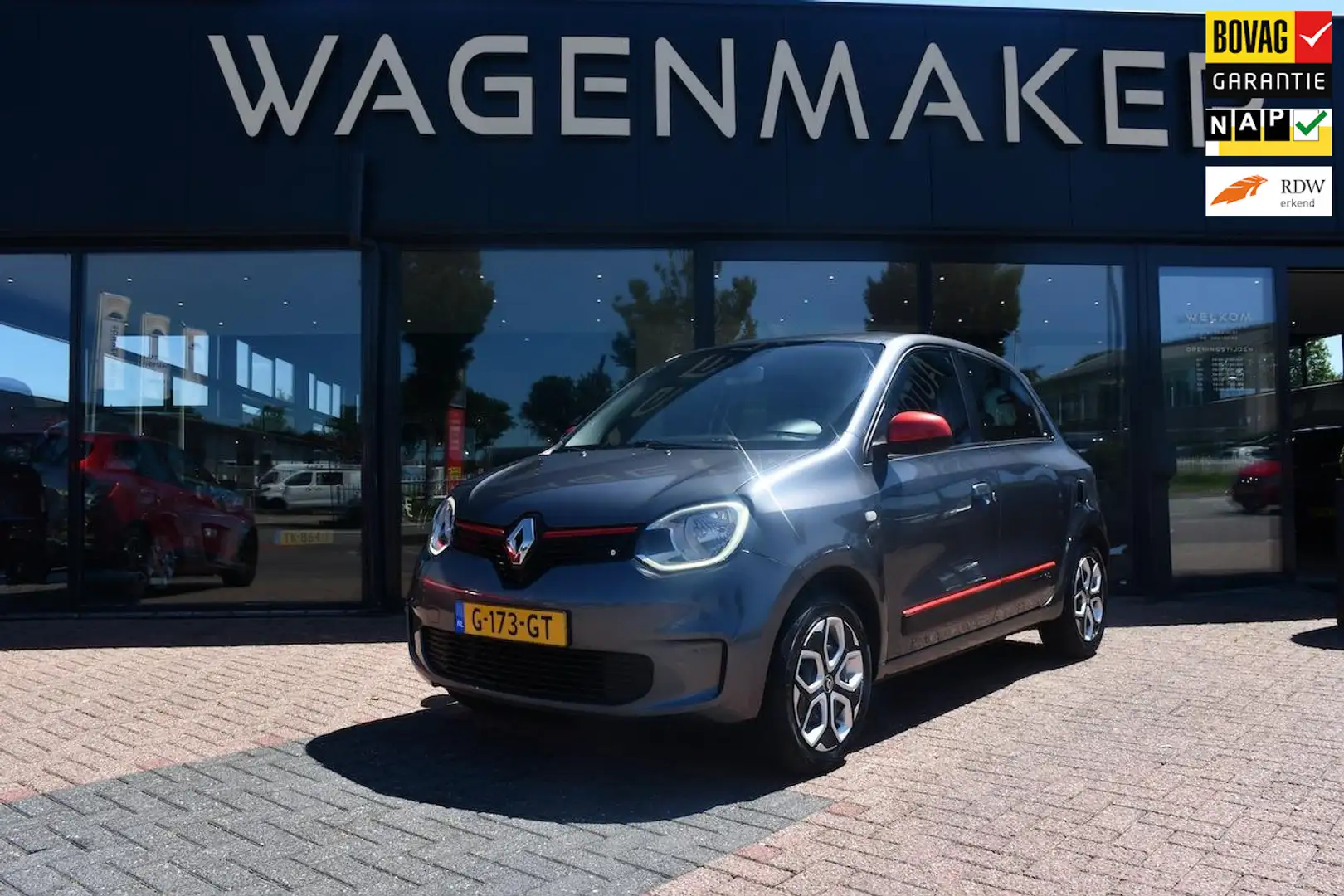 Renault Twingo 1.0 SCe Collection Airco|LED|1e eigenaar! Grijs - 1