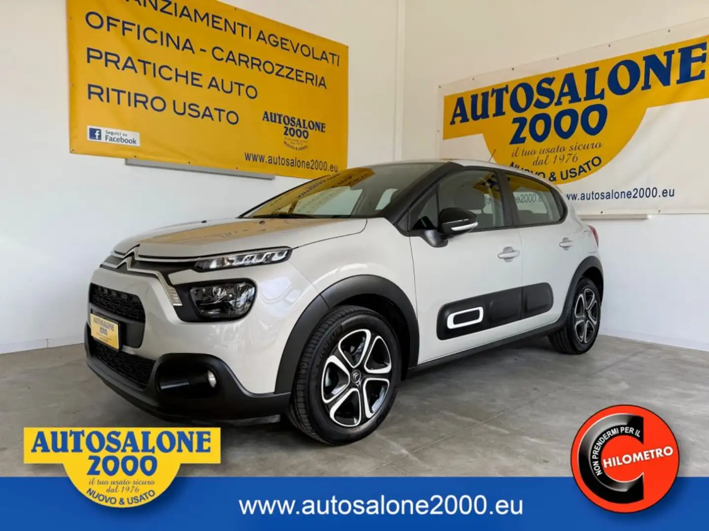 Citroen C3 PureTech 83 S&S Shine  PREZZO REALE/NEOPATENTATI Grigio - 1