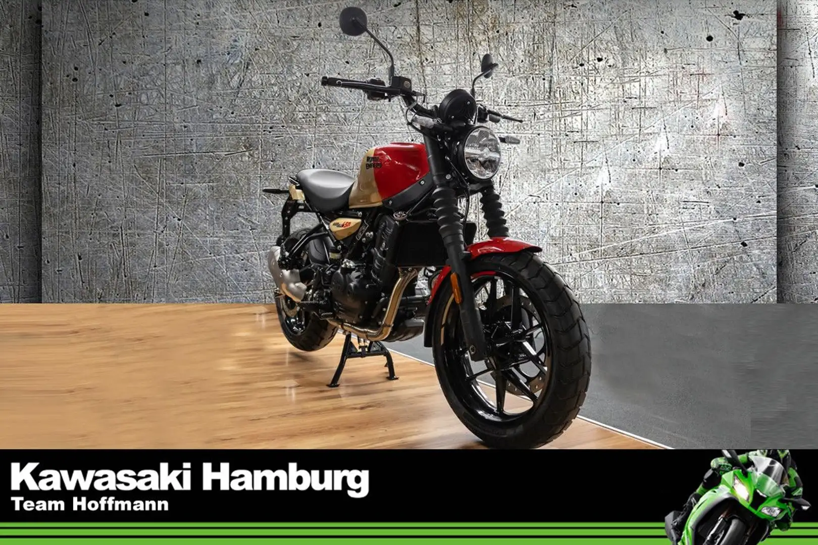 Royal Enfield Guerrilla 450 ABS, sofort lieferbar Gold - 1