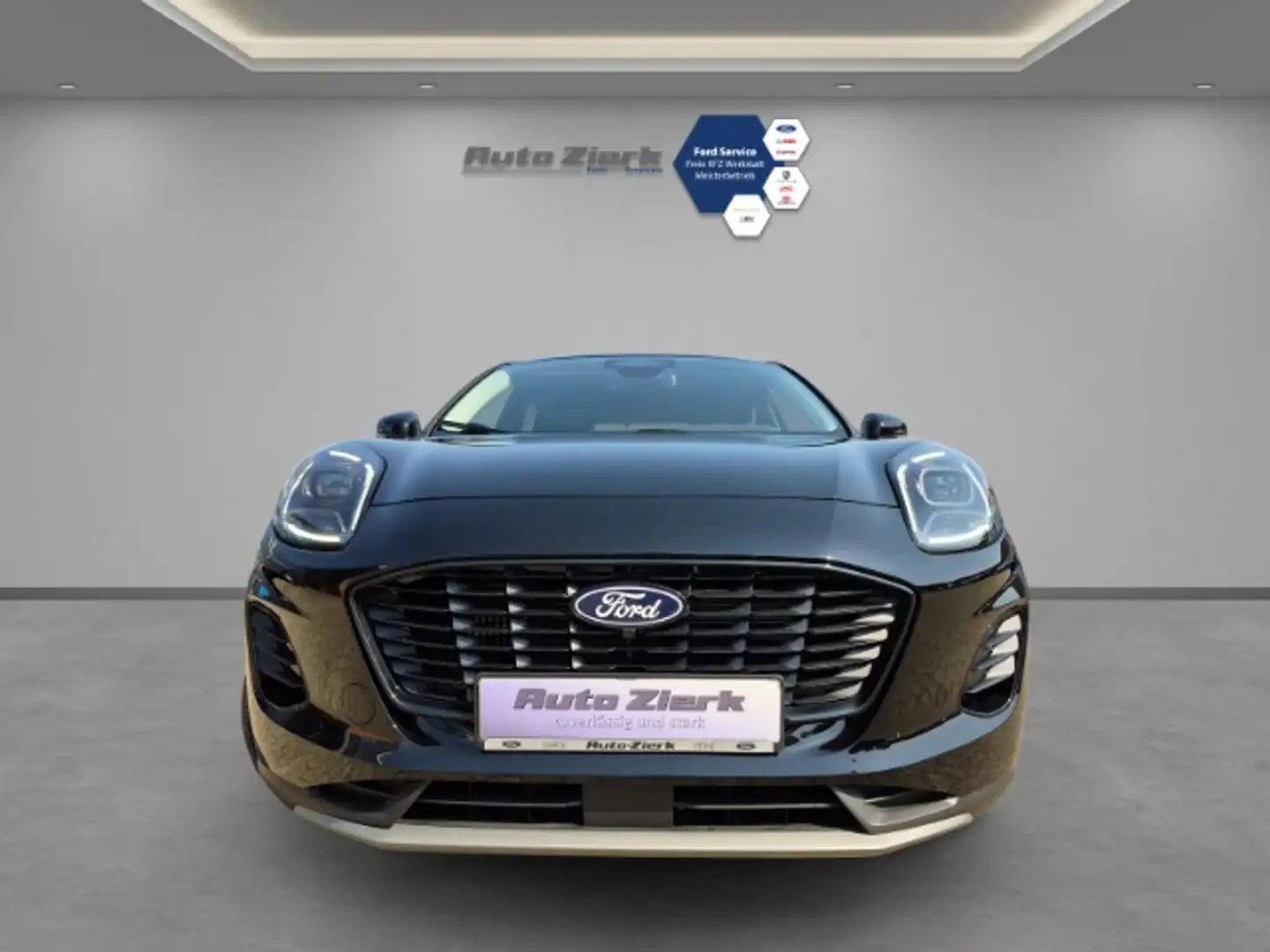 Ford Puma Titanium 1.0 EcoBoost Mild Hybrid ,Kamera,Navi,beh Schwarz - 2