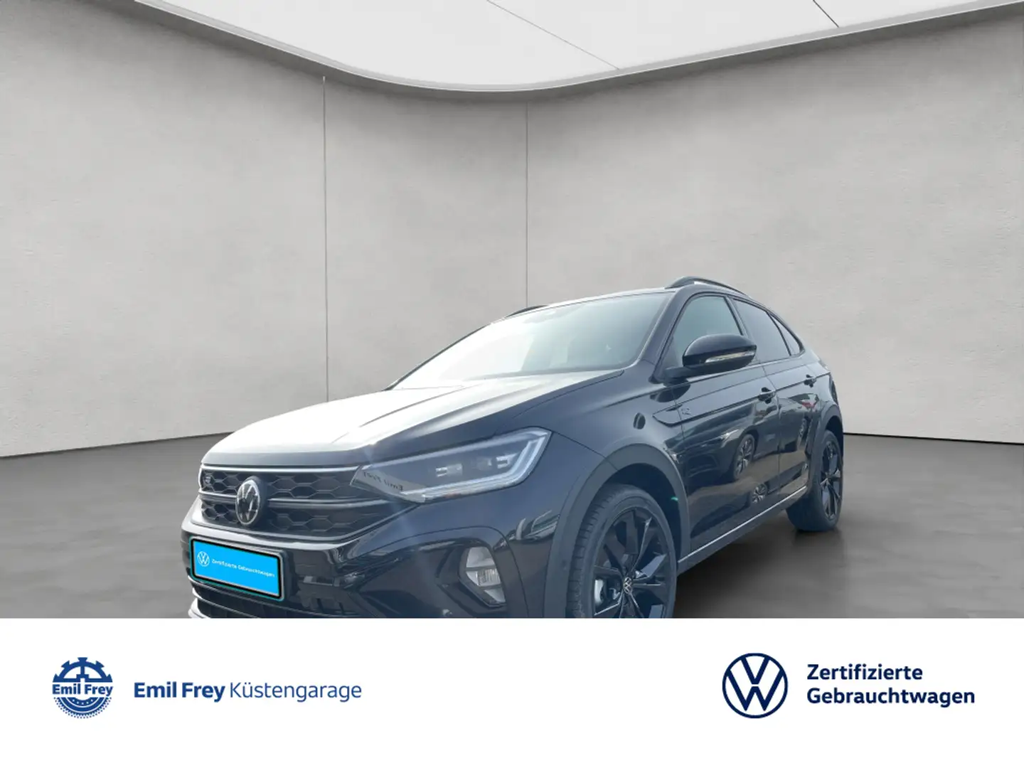 Volkswagen Taigo R-Line 1,5 l TSI DSG AHK Klima RFK BeatsAu Schwarz - 1