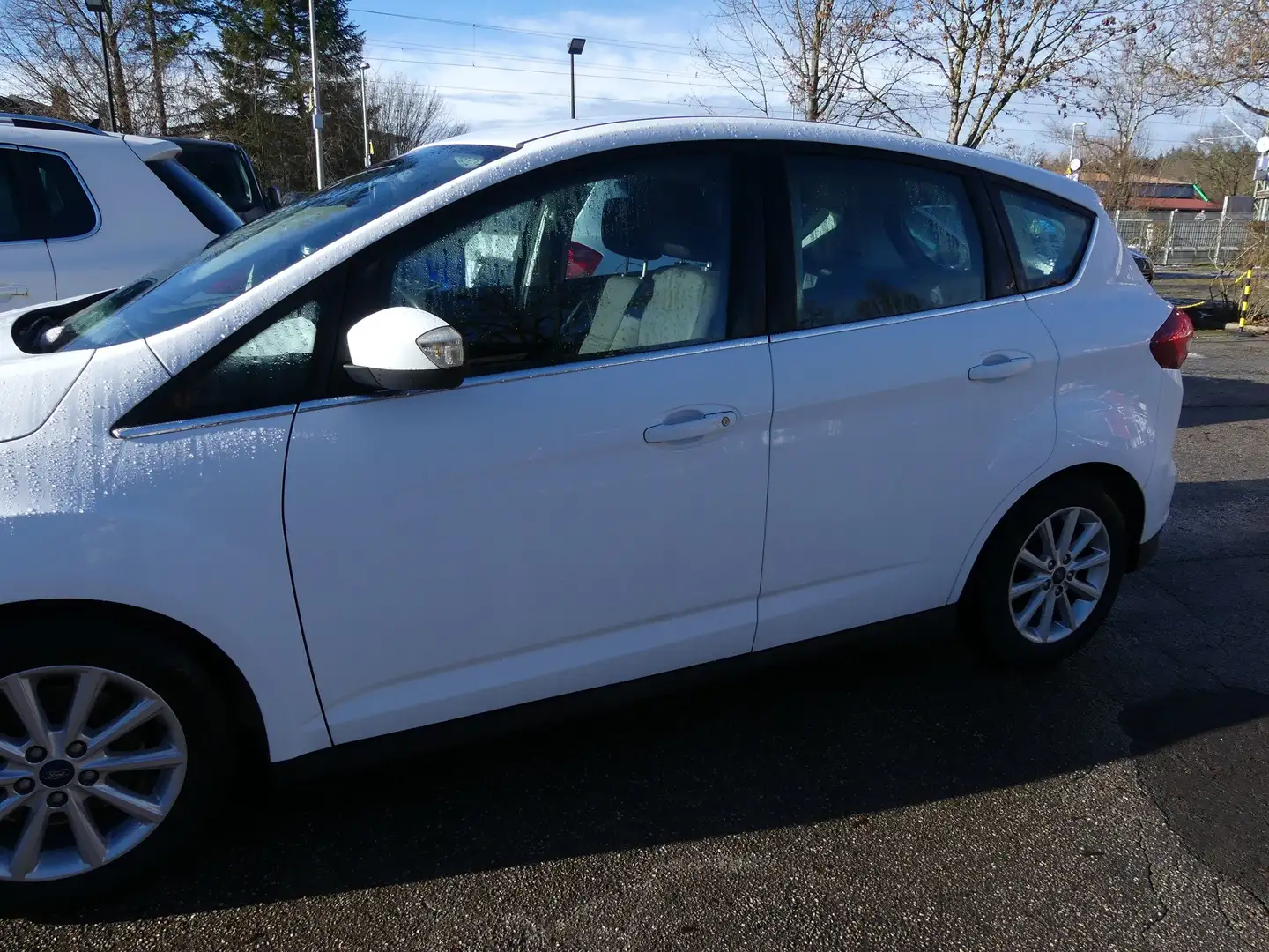 Ford C-Max 2.0 TDCi Aut. Titanium Weiß - 1