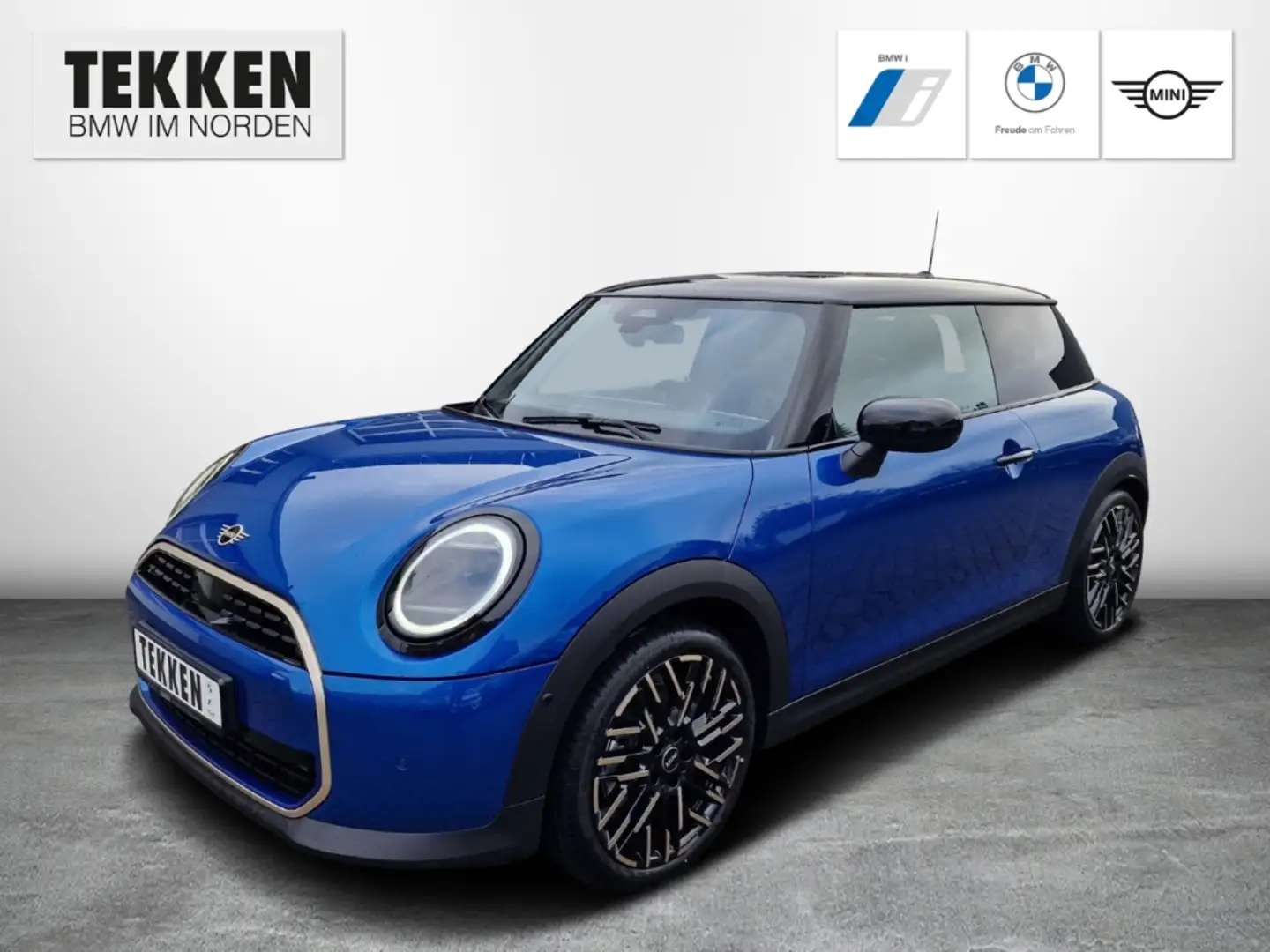 MINI 3-Türer/Favoured Trim/Paket M/Head Up Blau - 1