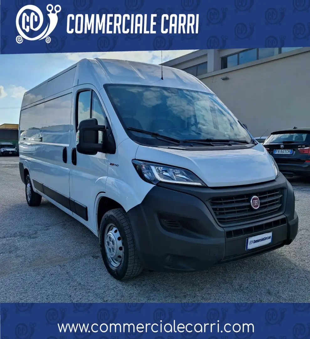 Fiat Ducato 35 LH2 2.3 MJ FURGONE P.LUNGO TETTO ALTO 3PTI-2020 Weiß - 1