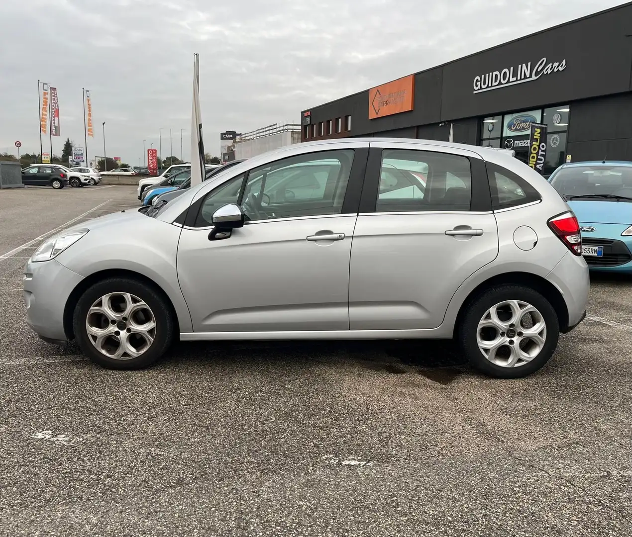 Citroen C3 1.2 vti FEEL EDITION 82cv NEOPATENTATI SENS POST Argent - 2