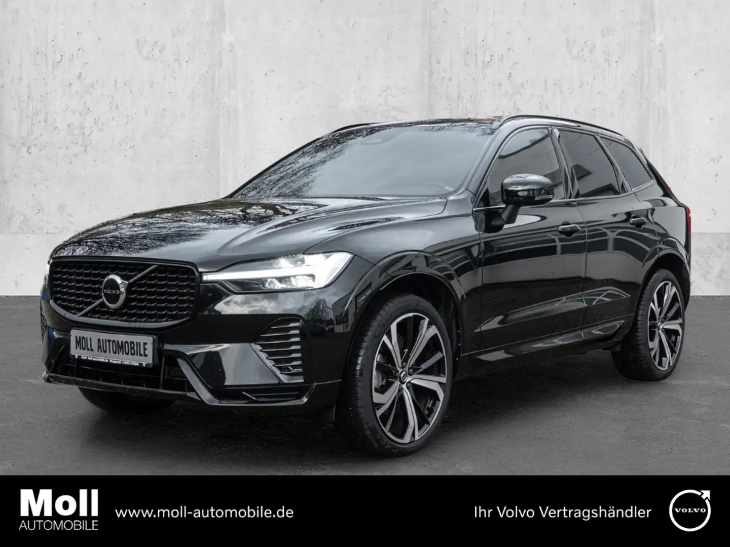 Volvo XC60 R-Design 2WD AHK El. Panodach Leder Digitales Cock Schwarz - 1