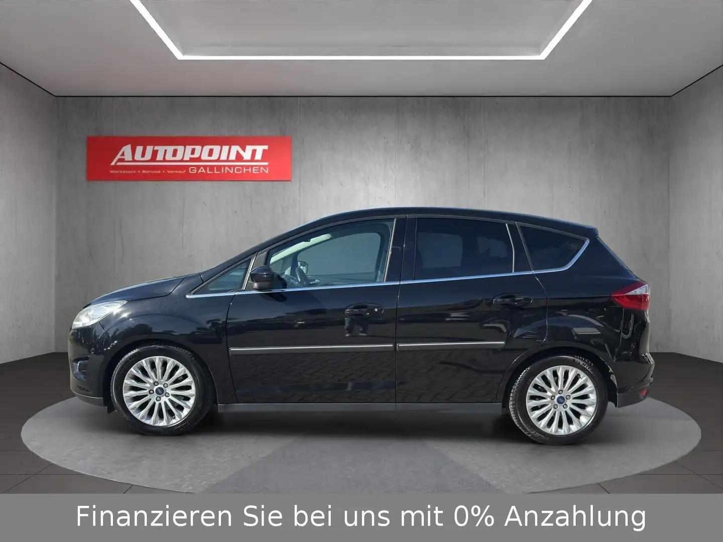 Ford C-Max C-MAX 1.6 Titanium mit Xenon+Sitzhzg Negro - 2