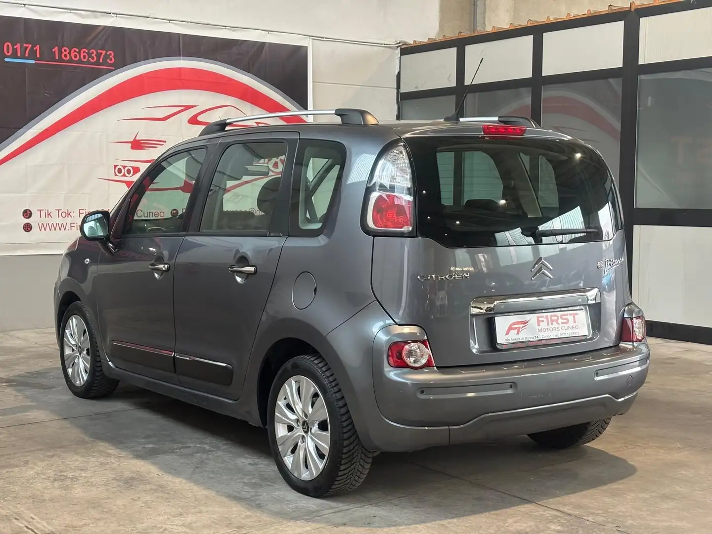 Citroen C3 C3 Picasso Picasso 1.6 vti 16v Exclusive Grigio - 2