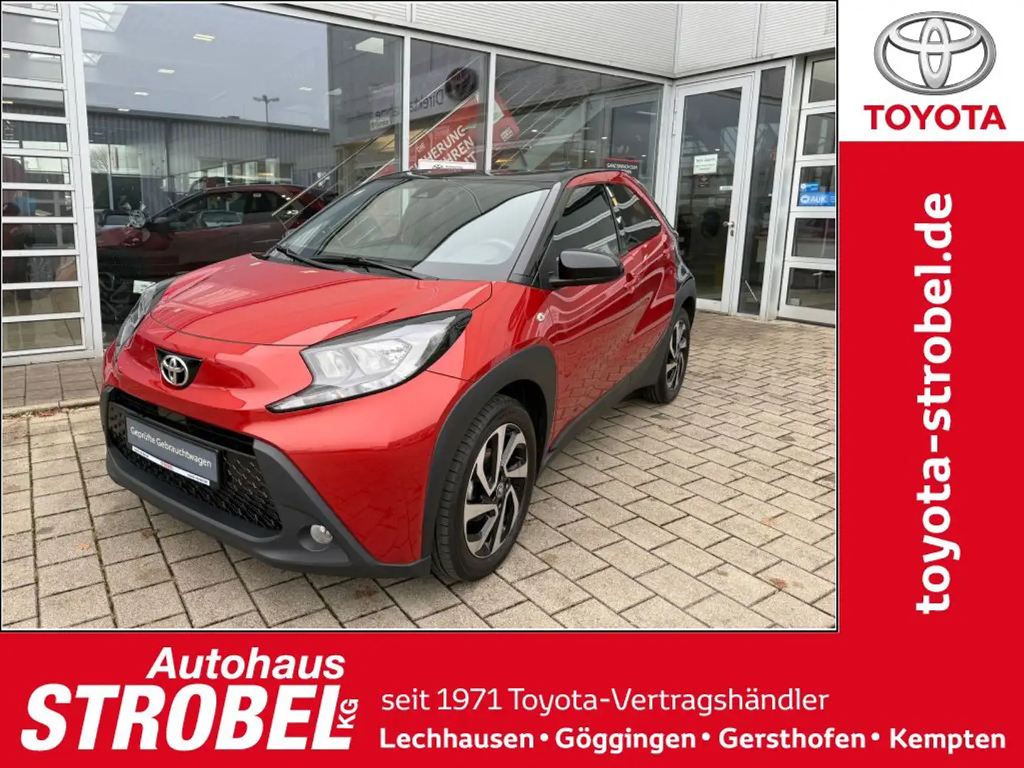 Toyota Aygo X Pulse Rot - 1