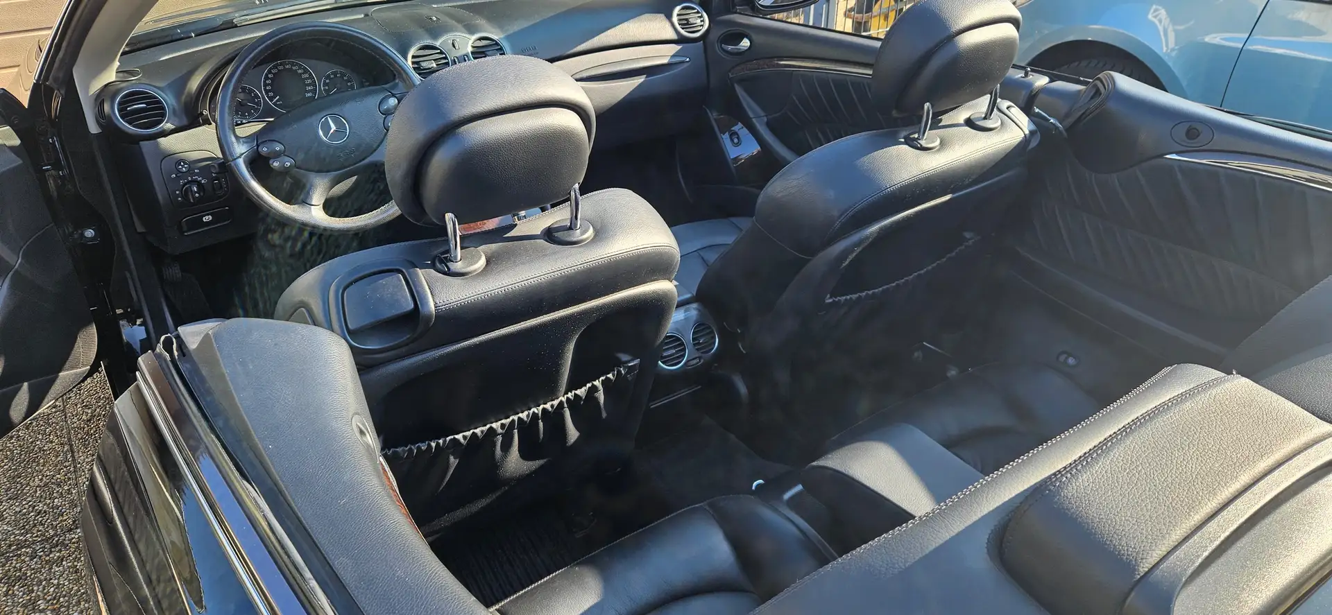 Mercedes-Benz CLK 200 CLK 200 Kompressor Cabrio Elegance Aut. Elegance Schwarz - 2