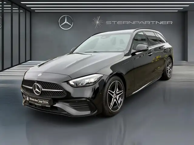 Mercedes-Benz C 180 T AMG+MBUX+DIST+TOTW+NIGHT+AMBIENTE+360°