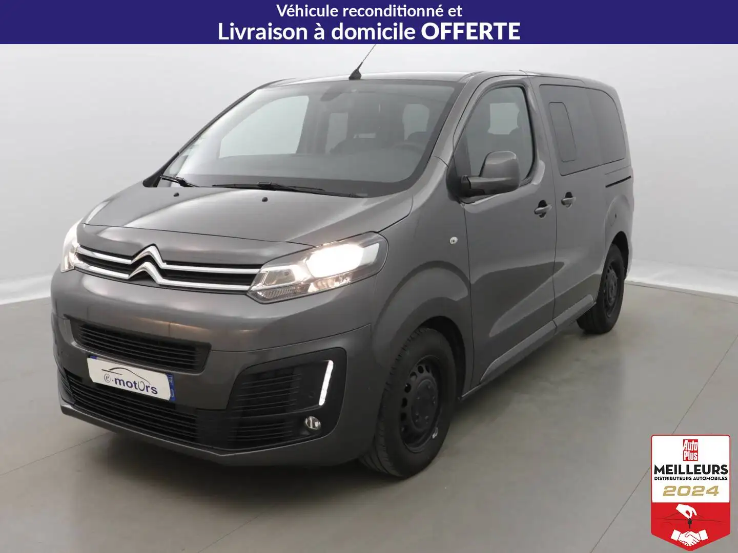 Citroen Jumpy XS BlueHDi 180 EAT8 Confort 8PL Gris - 1