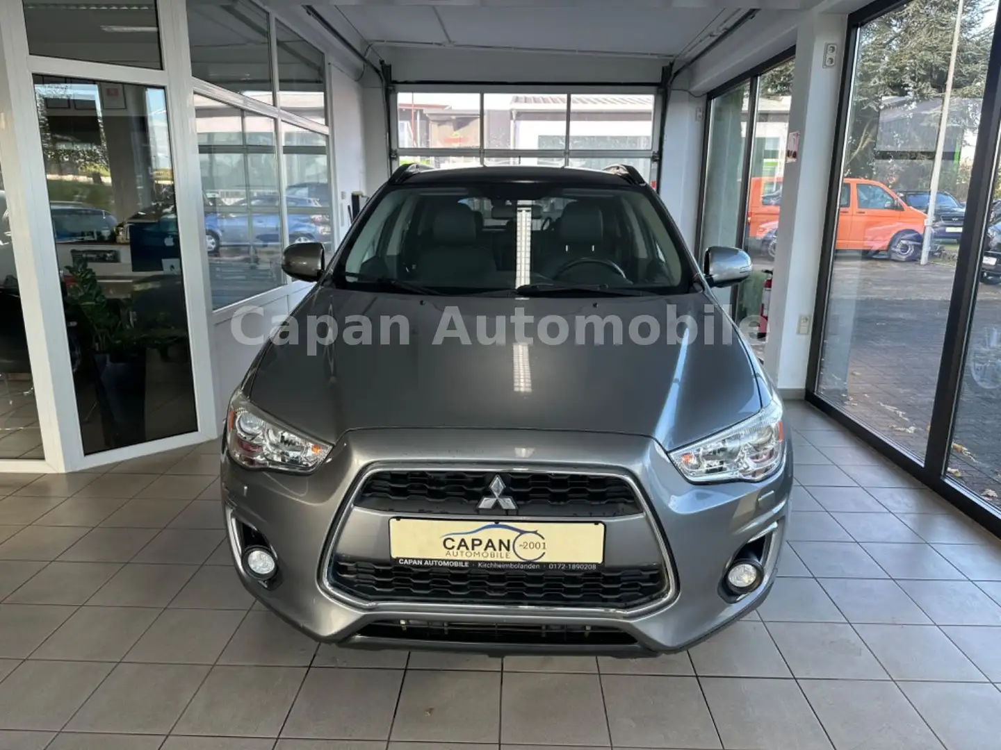 Mitsubishi ASX Instyle 4WD 1.Hand/Scheckheft/Panorama/Xenon Grau - 2