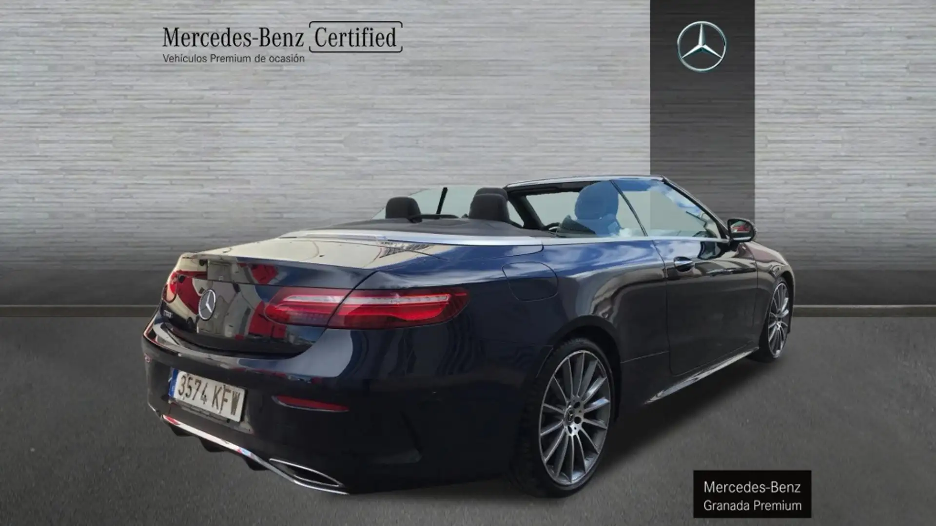 Mercedes-Benz E 300 -CLASS CABRIO AMG LINE Niebieski - 2
