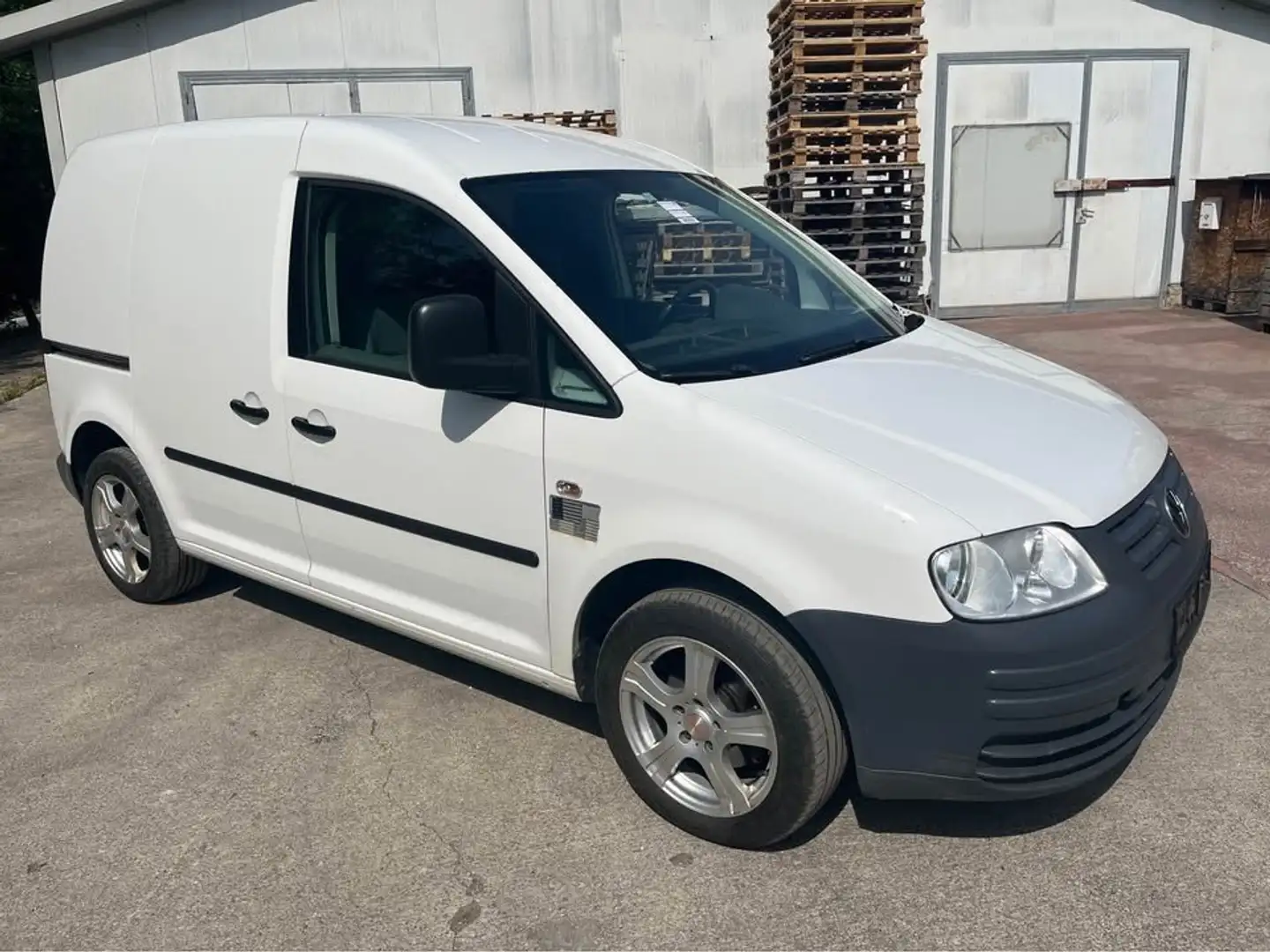 Volkswagen Caddy Caddy Kasten 1,6 TDI DPF, Pickerl neu! Weiß - 1