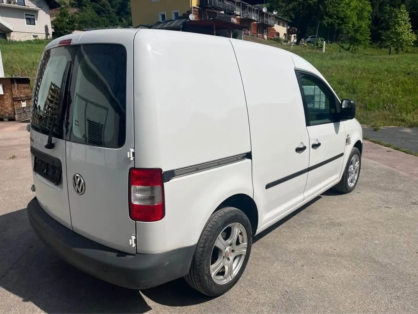 Volkswagen Caddy Caddy Kasten 1,6 TDI DPF, Pickerl neu! Weiß - 2