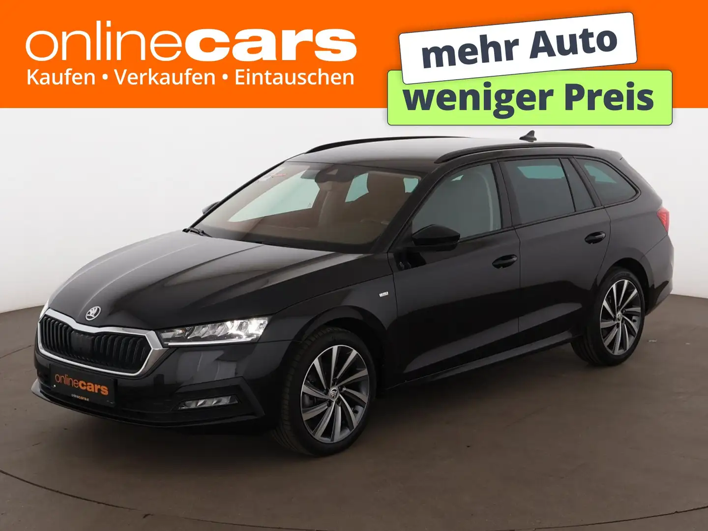 Skoda Octavia Combi 2.0 TDI Ambition LED NAVI SITZHZG Schwarz - 1