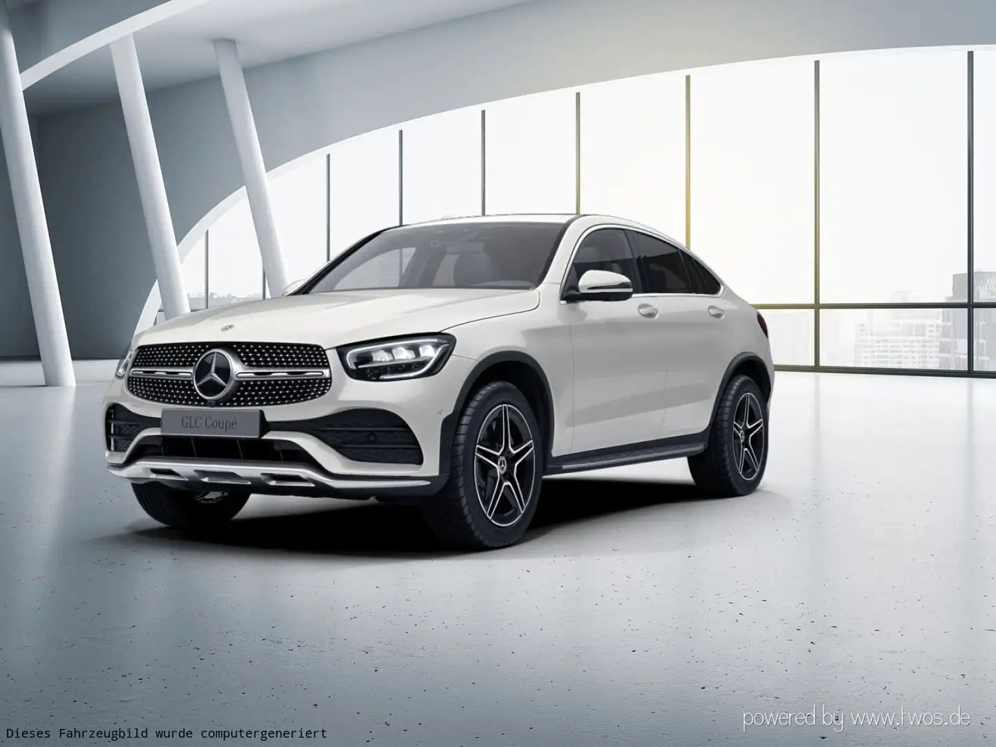 Mercedes-Benz GLC 300 GLC 300 e 4M AMG Line/SHD/Distronic/Kamera/LED Weiß - 2