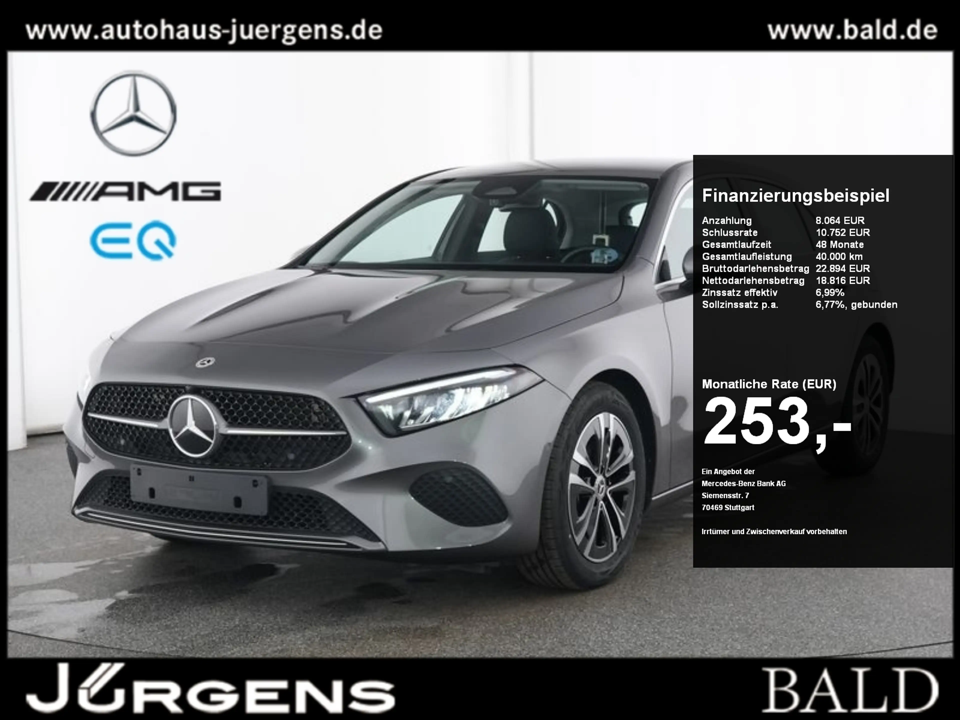 Mercedes-Benz A 180 Progressive/LED/Kamera/SHZ/Winter/17'