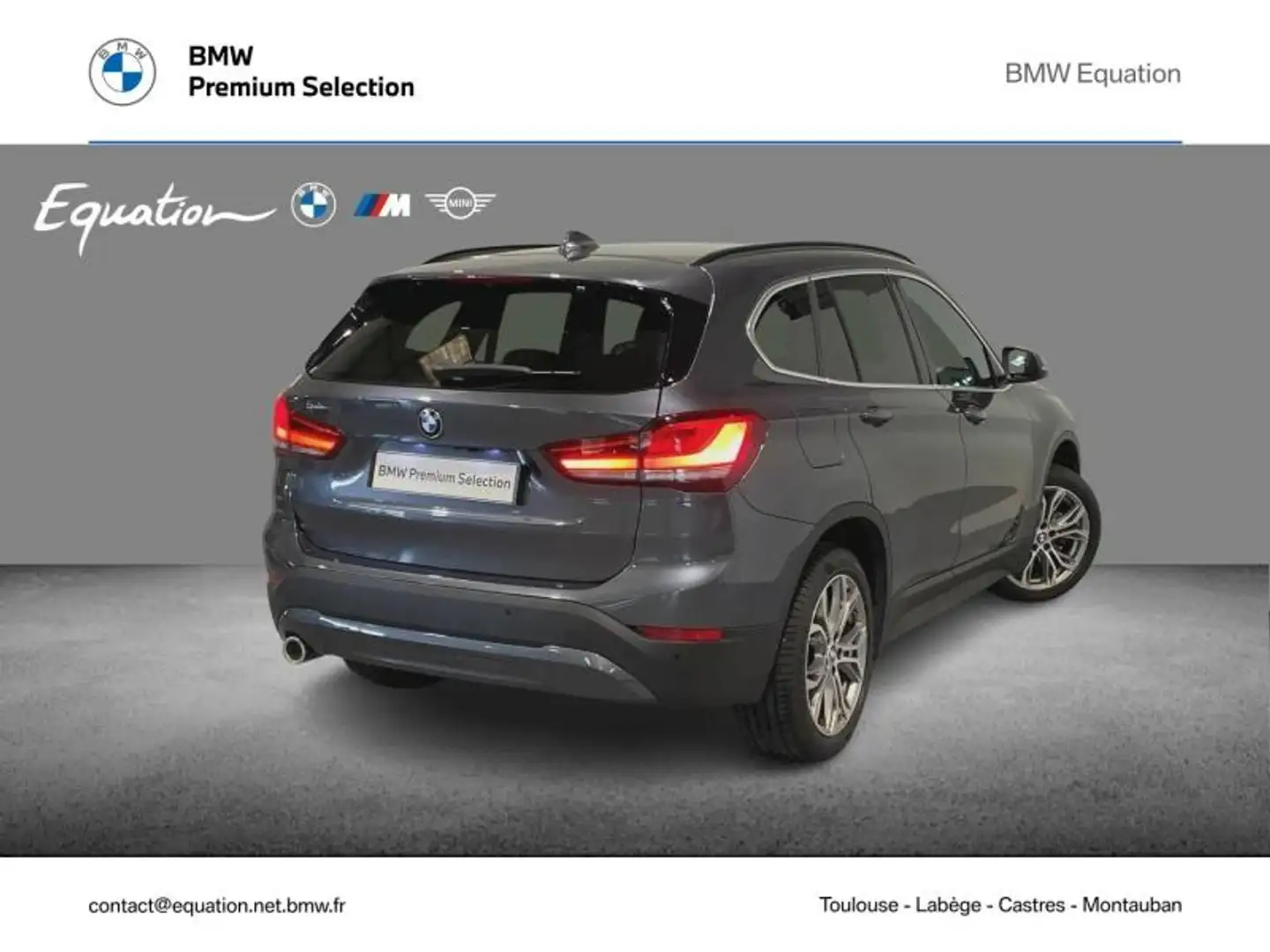 BMW X1 sDrive16dA 116ch Business Design DKG7 Gris - 2