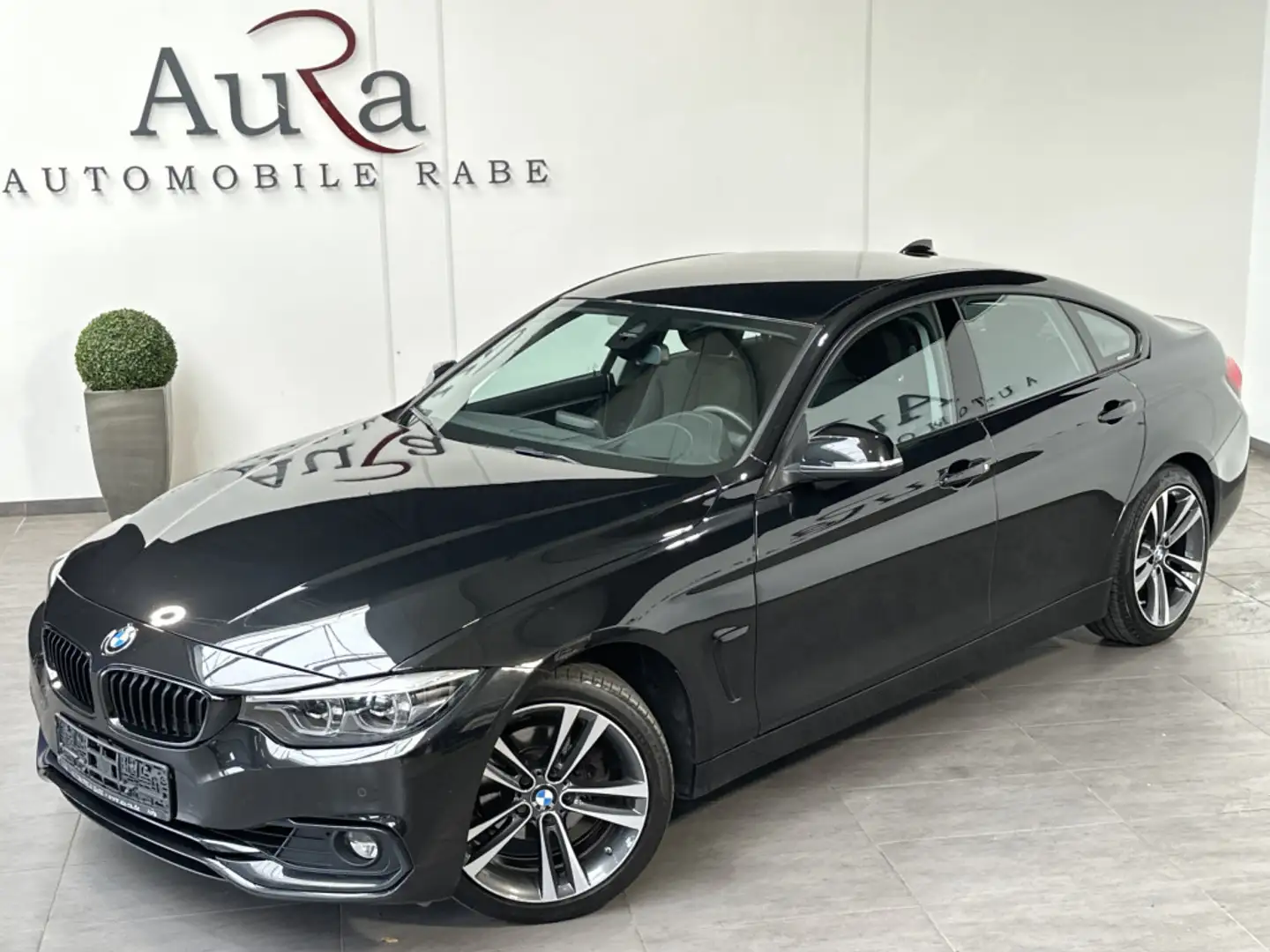 BMW 420 Sport-Line NAV+LED+HUD+HIFI+SHZ Schwarz - 2