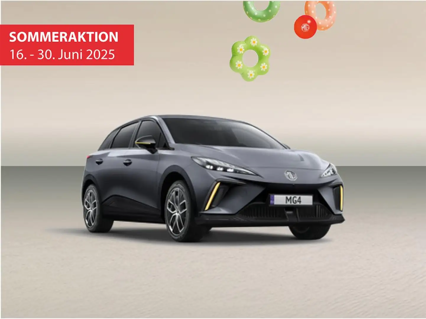 MG MG4 Luxury 64kWh 💥SOMMERAKTION💥91522 Ansbach Schwarz - 1