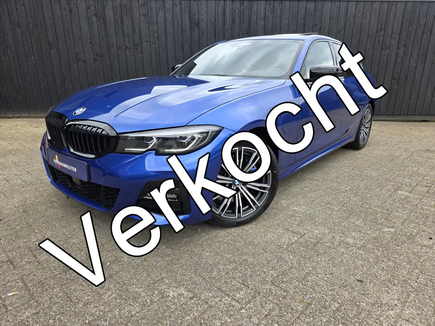 BMW 330 3-serie 330e High Executive M-Sport Bleu - 1