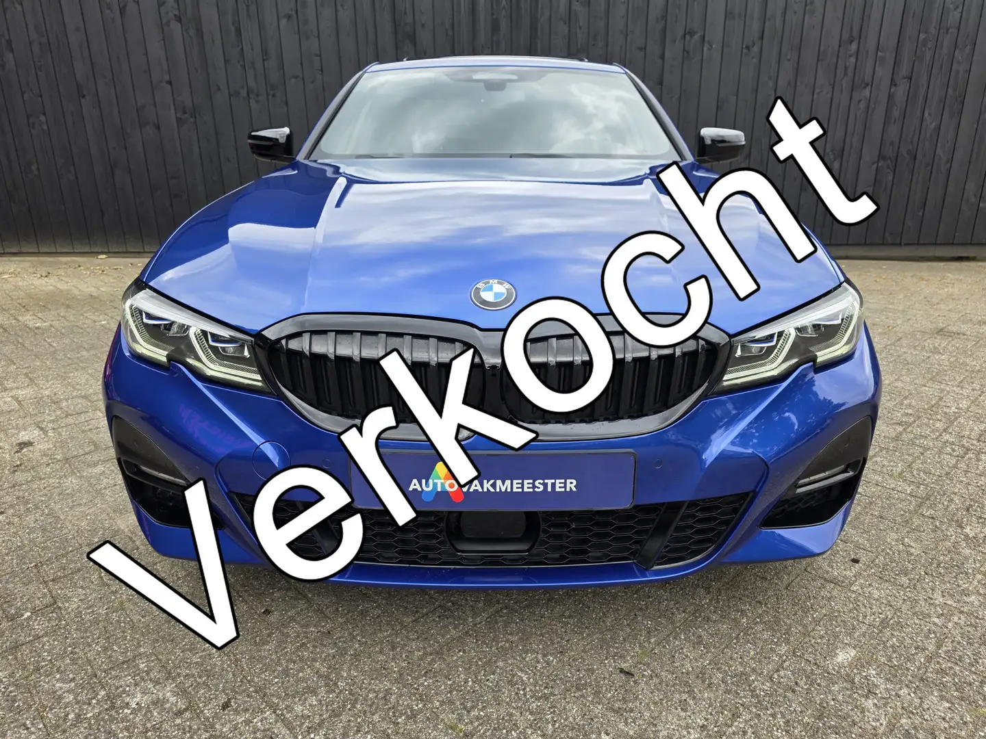 BMW 330 3-serie 330e High Executive M-Sport Bleu - 2