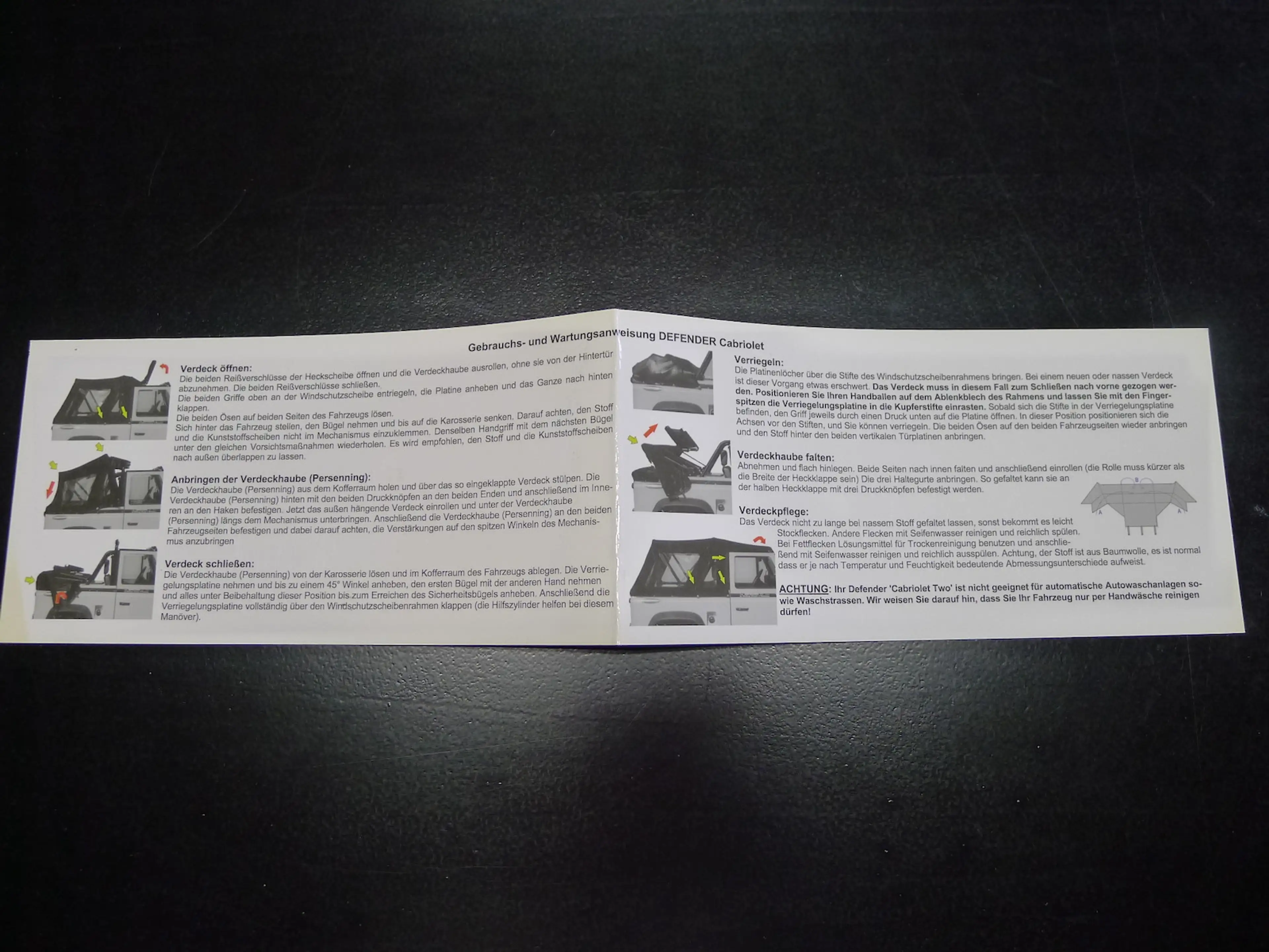 Land Rover Defender 90 TD5 Soft Top original Cabrio Two — photo 14