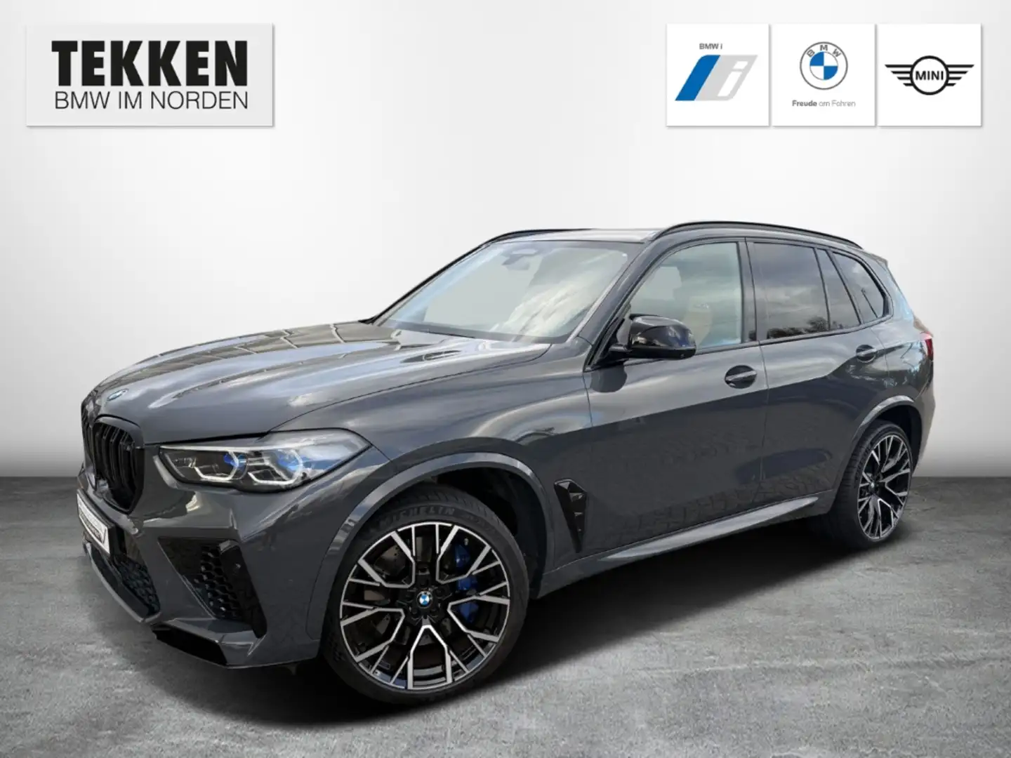BMW X5 M Comp. AHK B&W Pano Softclose Driv. Pack. DAP Laser Grau - 1