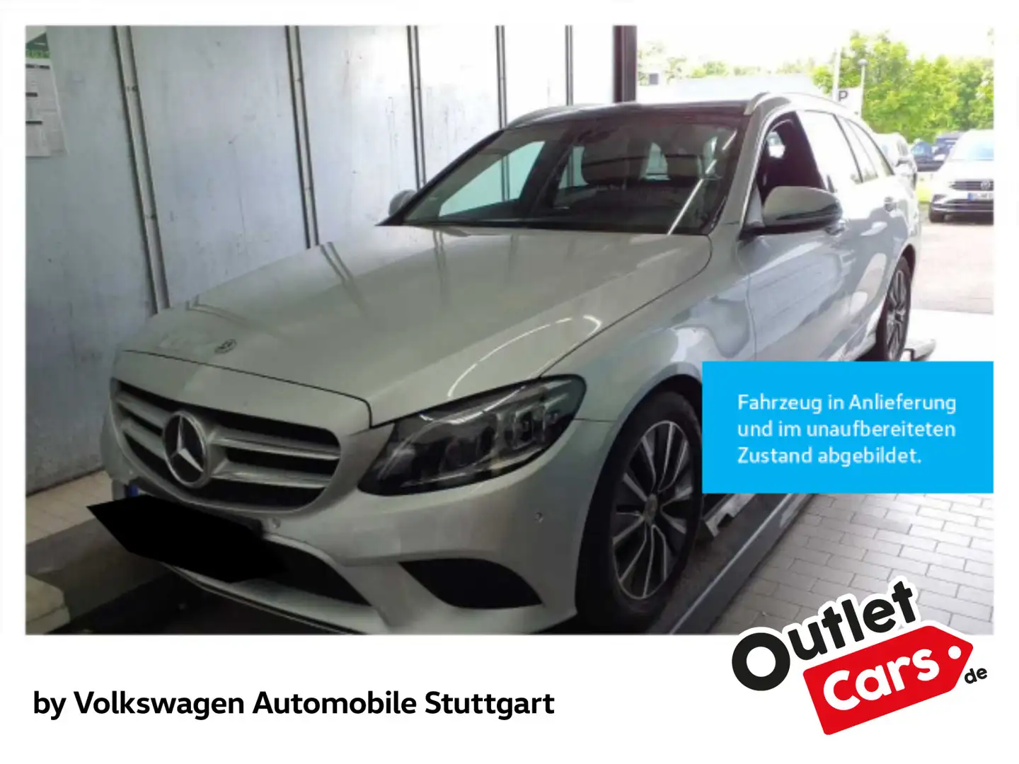 Mercedes-Benz C 220 CDI Avantgarde DSG Navi Kamera Pano SHZ Silber - 1
