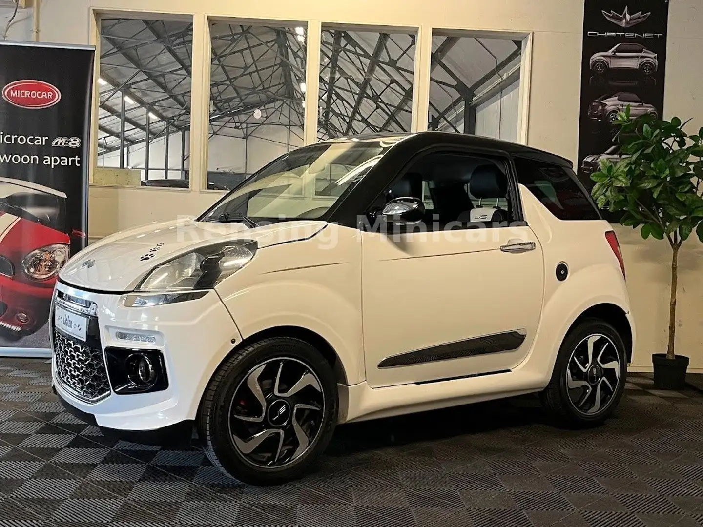 Ligier JS 50 DCI SPORT JS50 Mopedauto Microcar 45 KM Weiß - 1