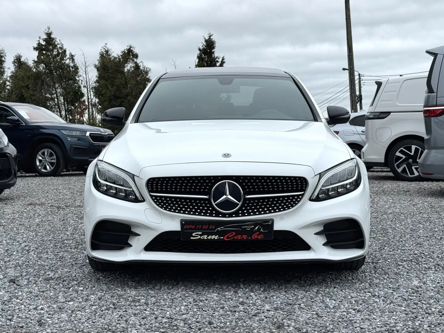 Mercedes-Benz C 200 C 200 d /PACK AMG/PANO/ *12 MOIS DE GARANTIE* Weiß - 2