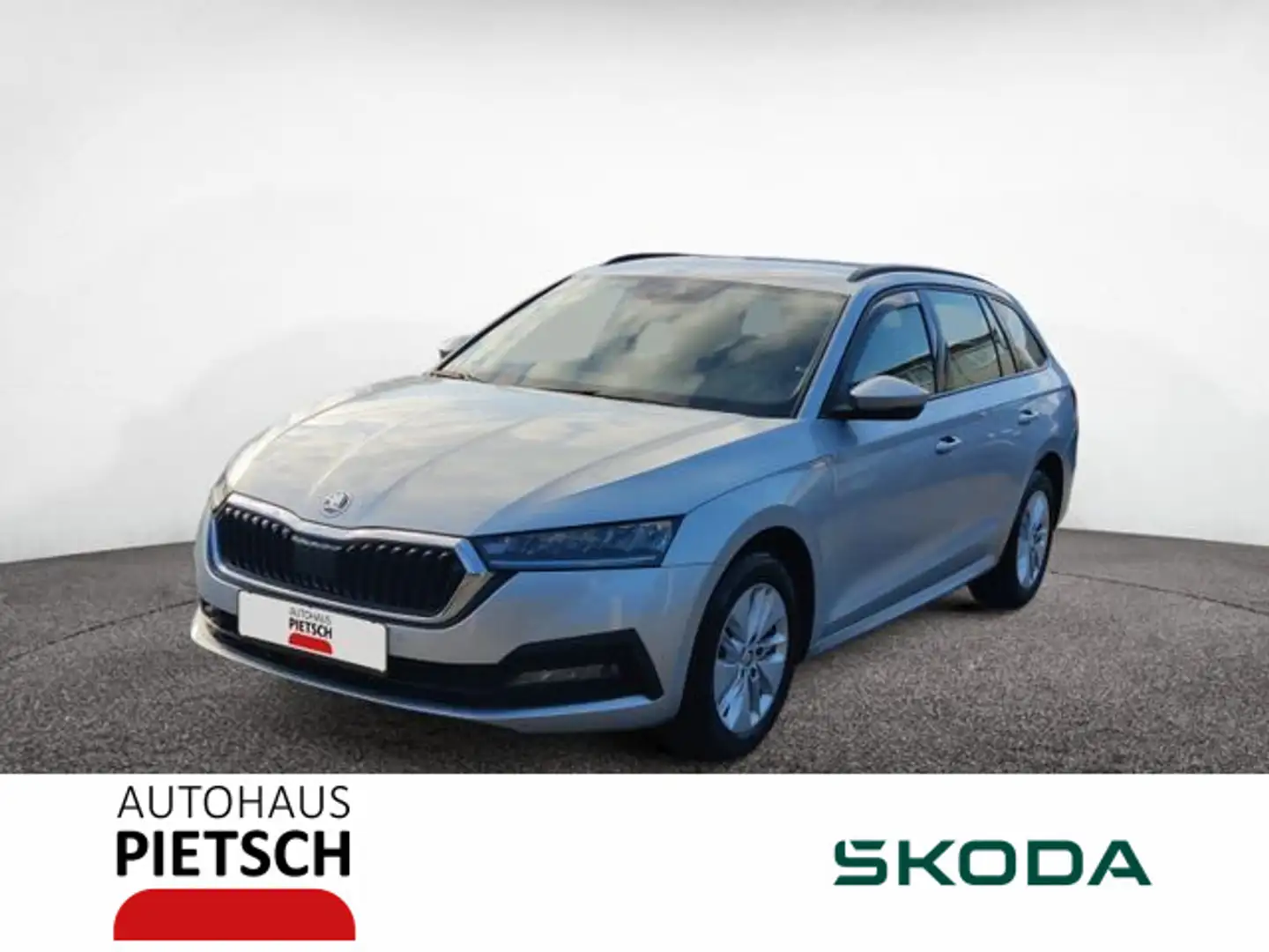 Skoda Octavia Combi 2.0 TDI Ambition Columbus 10'' PDC Silber - 1
