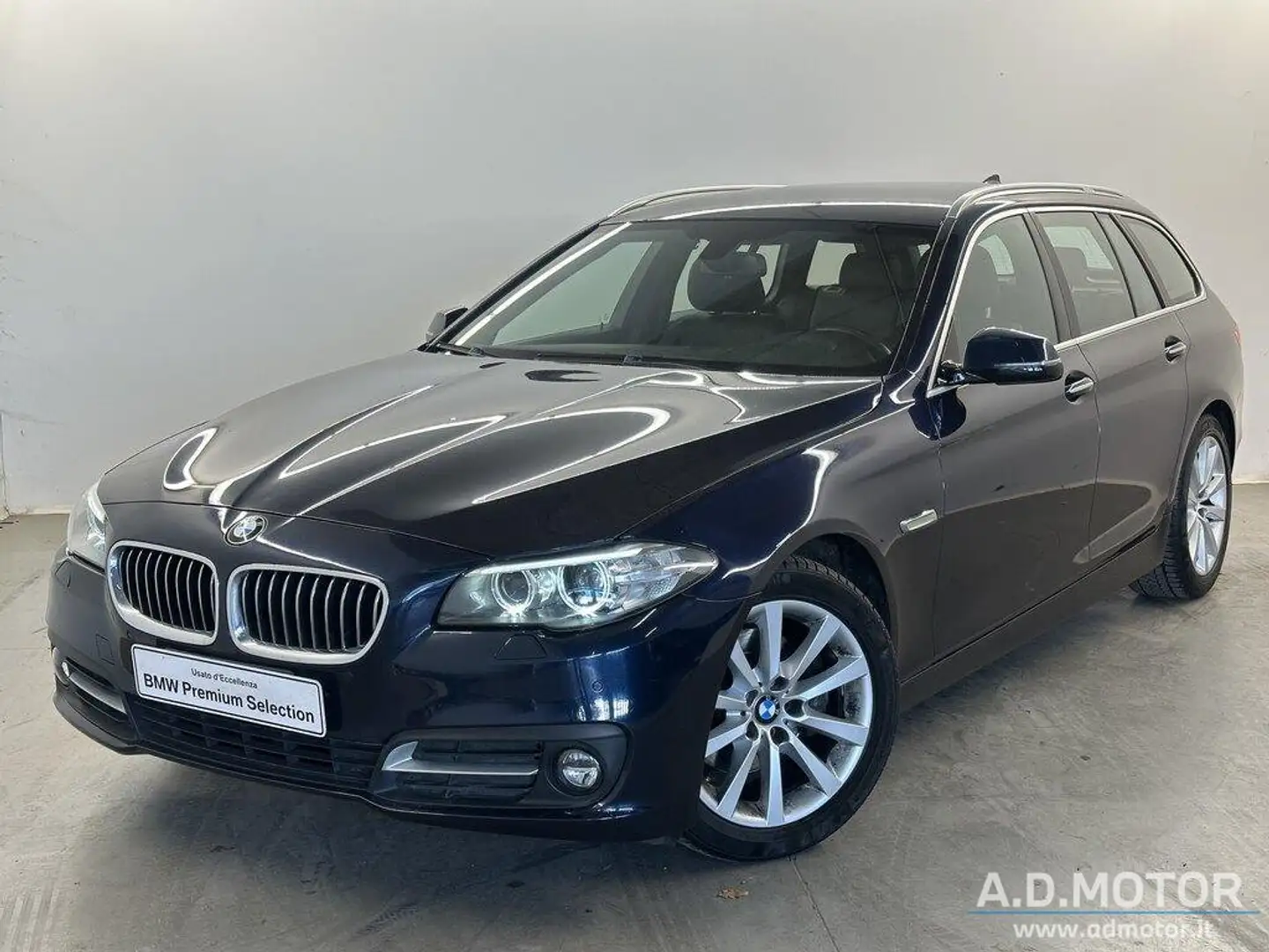 BMW 520 520d Touring xdrive Business 190cv auto Blu/Azzurro - 1