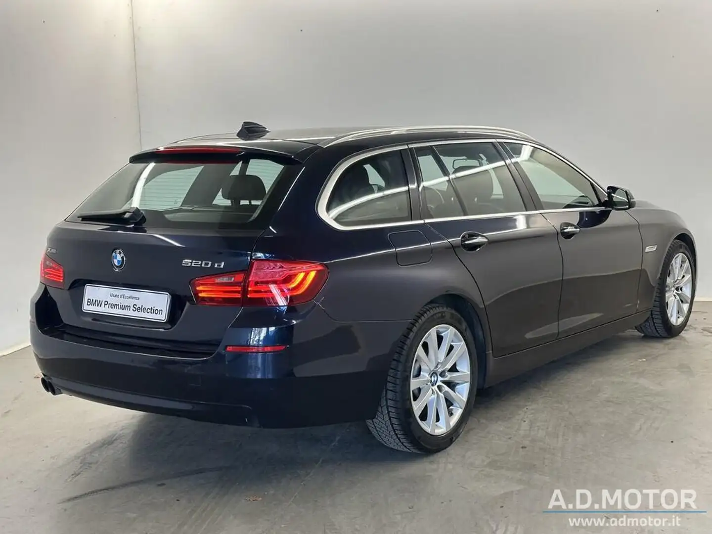 BMW 520 520d Touring xdrive Business 190cv auto Blu/Azzurro - 2