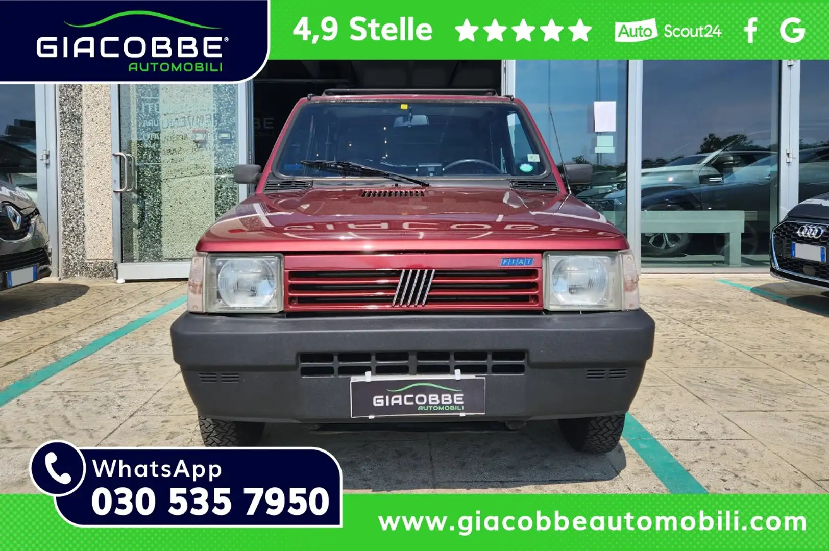 Fiat Panda 🔥1.1 Country Club 4x4 🔥 Rouge - 1