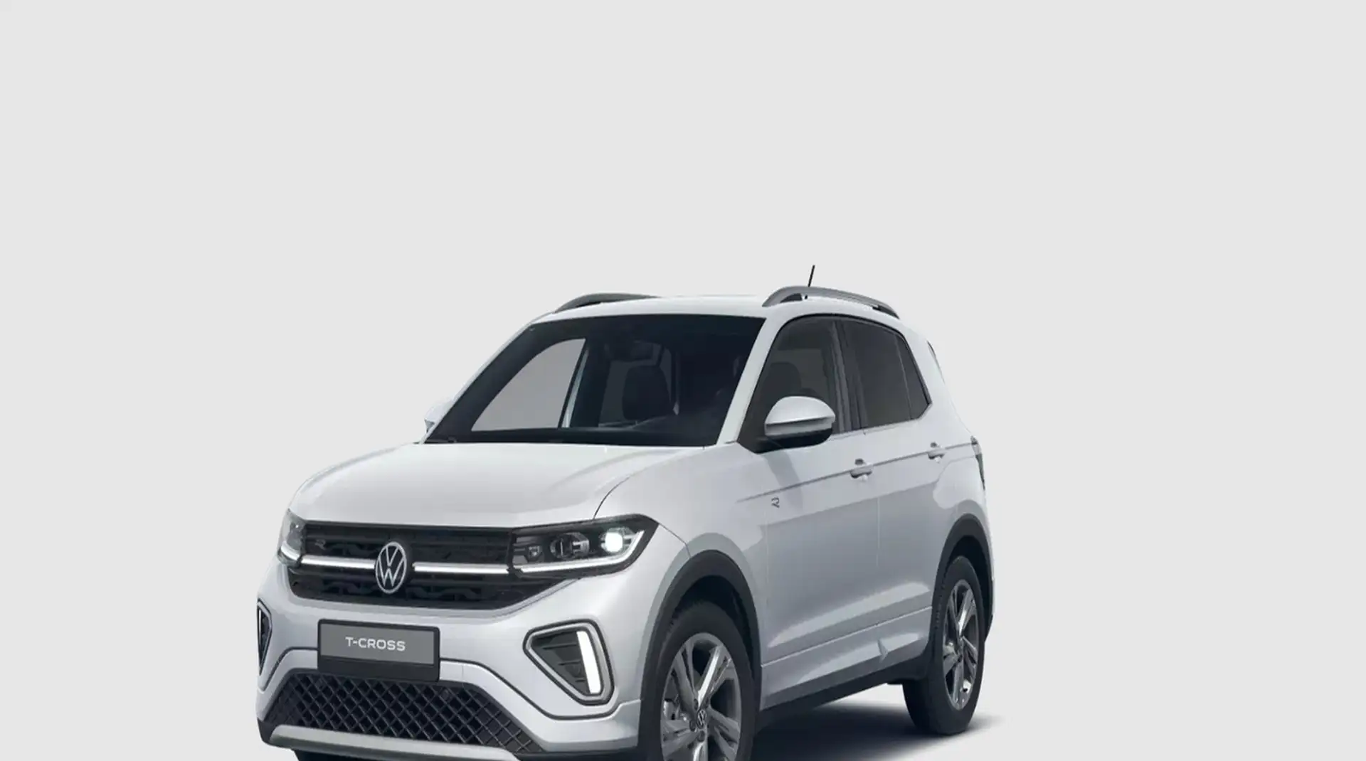 Volkswagen T-Cross 1.5 TSI DSG R-Line Silber - 2