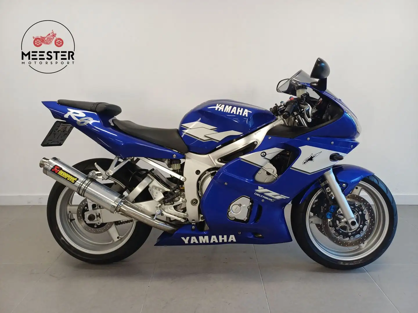 Yamaha YZF-R6 Blauw - 1