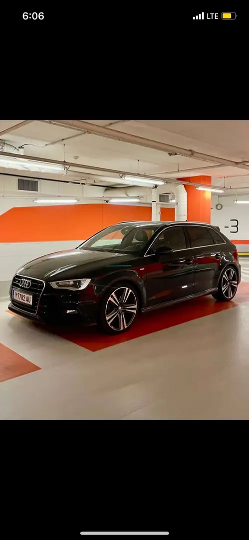 Audi A3 A3 SB quattro Sport 2,0 TDI S-tronic Sport Schwarz - 1