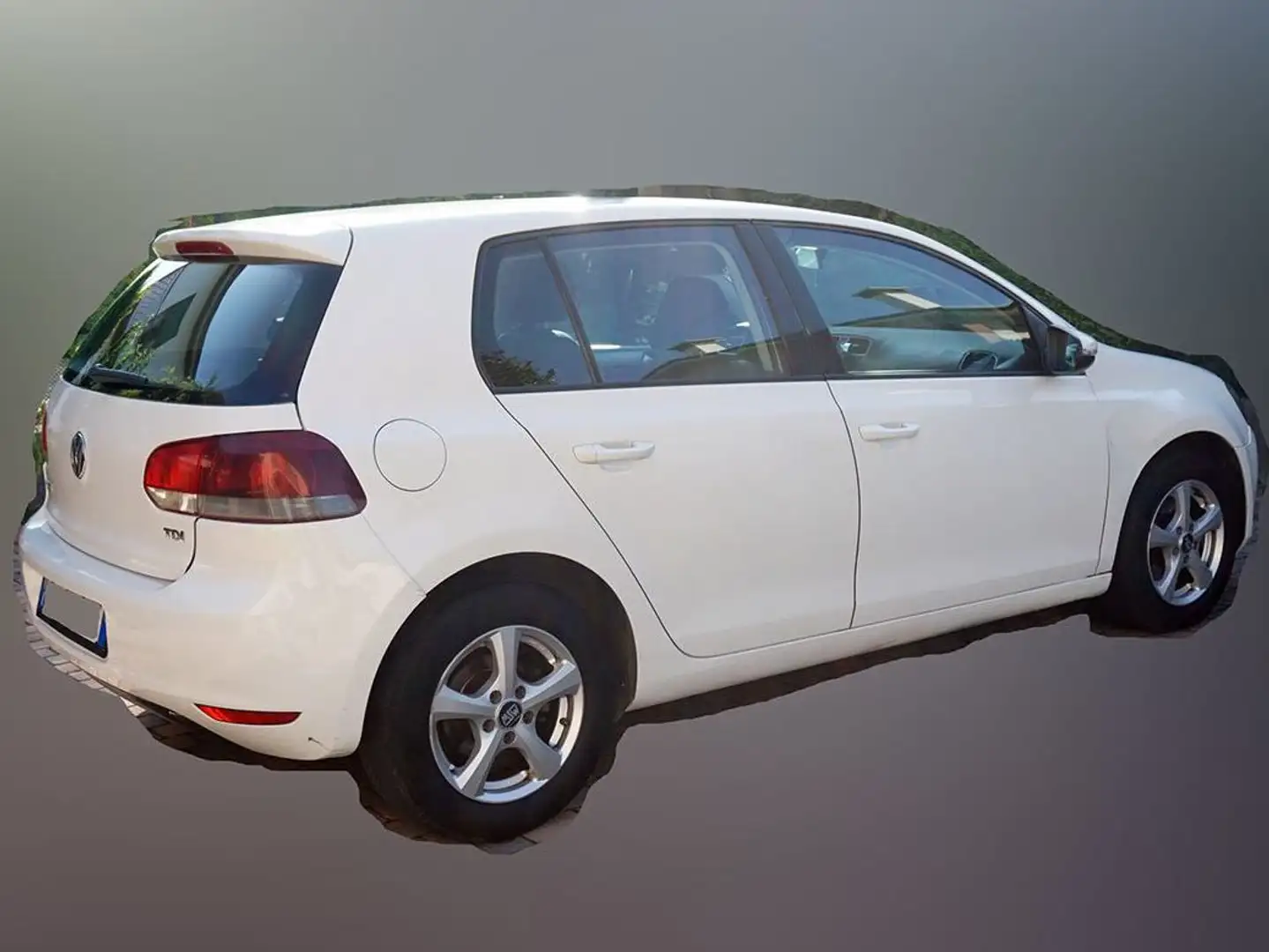 Volkswagen Golf Golf VI TRENDLINE 1.6 TDI 5p. Bianco - 2