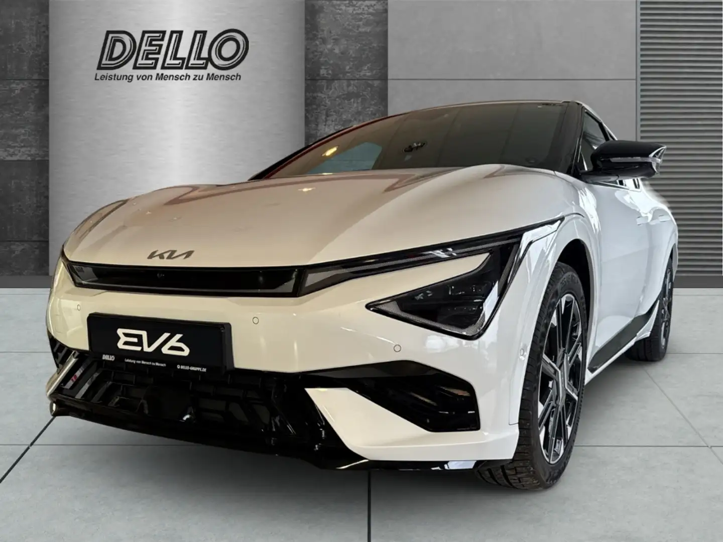 Kia EV6 GT-line 84kWh Assist+ Wärmepumpe Soundsystem V2L b Weiß - 1