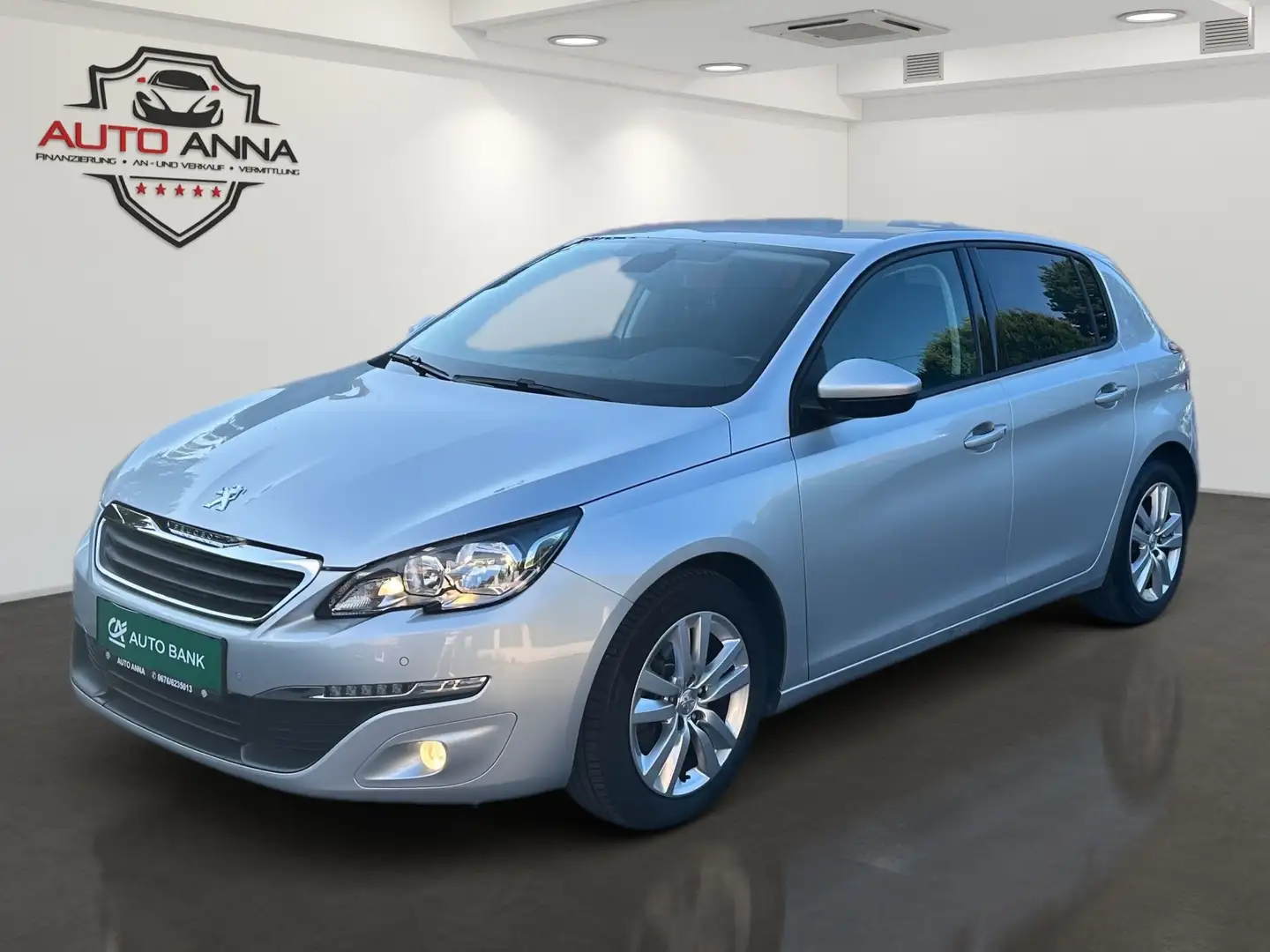 Peugeot 308 1,6 BlueHDI 120 Aut. **1-Besitz**Finanzierung mög Gris - 1