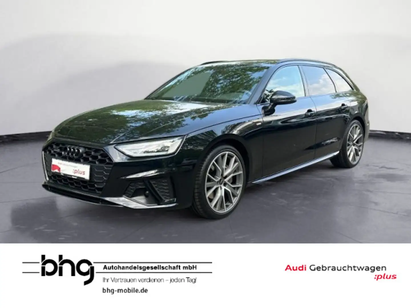 Audi A4 40 TDI quattro S-line LED/AHK/Head-up/K Schwarz - 1