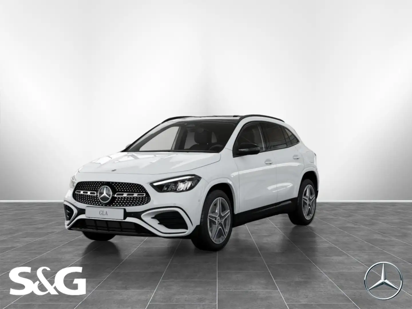 Mercedes-Benz GLA 200 AMG PANO+TOTWINKEL+KAMERA+MBUX+LED+19" Weiß - 1